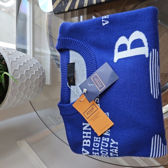 Jinxiu collection men's knit sweater - Picture 7 of 7